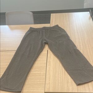 Champion, Large, gray sweatpants, pockets, tie waist, non-smoking home,